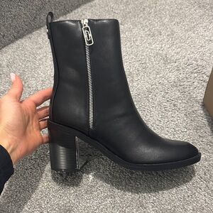 RACHEL Rachel Roy Black Heeled Boots
